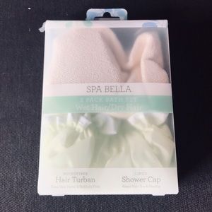 Hair Turban and Shower Cap combo pak